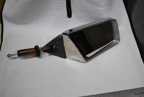Vintage Ford Adjustable Right Side Mirror - (Chrome) used - 50's to 80's