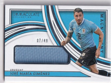 Panini Immaculate 2022-23 Soccer No. MM-JMG Jose Maria Gimenez Patch 7/49