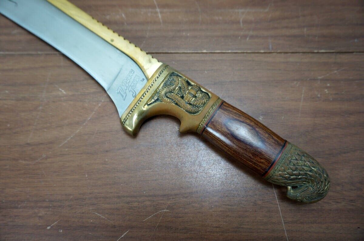 VTG 1989 United Cutlery Indiana Jones Khyber Bowie UC501 w VTG 1989 United Cutlery Indiana Jones Khyber Bowie UC501 w
