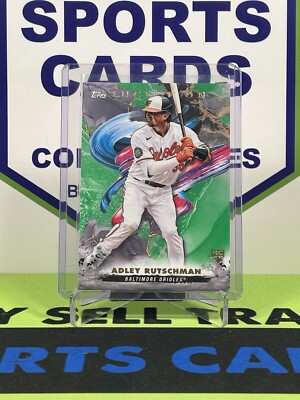 Adley Rutschman 2023 Topps Inception Baseball “Green” RC ORIOLES | eBay