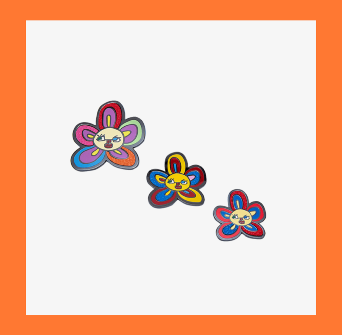 BTS Flowerブローチ　V BTS Artist Merch Collection [V] BROOCH SET FLOWER BUDDIES Sealed