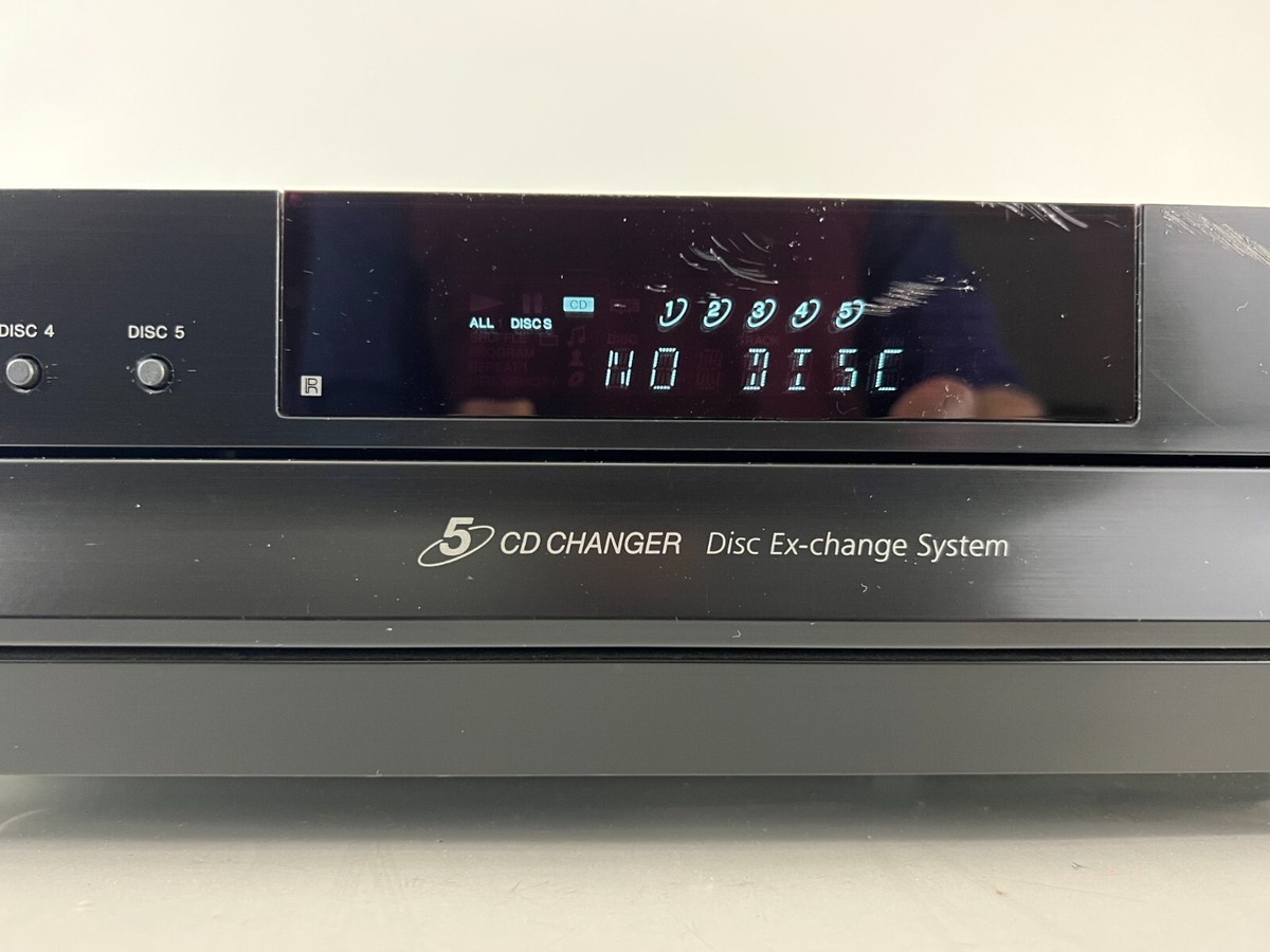 Sony CDP-CE500 5 Disc CD/USB Carousel Changer Player System - For