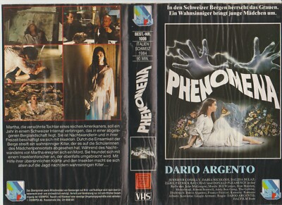 Phenomena  lizensierte 18er Version VHS
