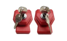 Road Superior Truck Parts Keyed Alike Pair of Durable Poly Gladhand Locks