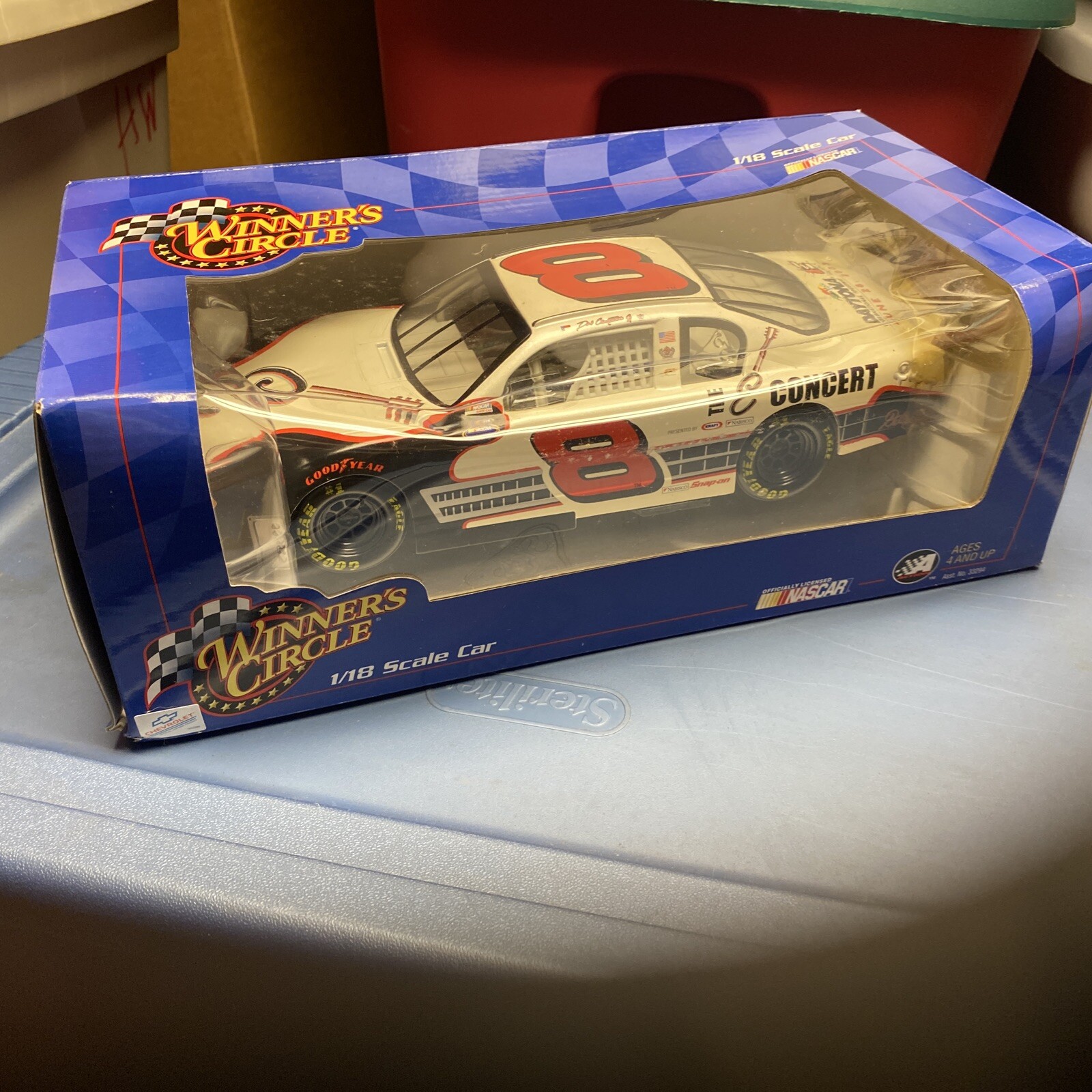 [NASCAR] Dale Earnhardt Jr. #8, Die Cast Metal Race Car Model, SCALE: 1 ...
