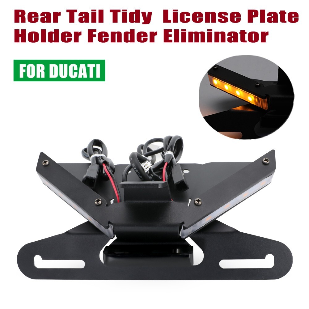 yuur様 Motorcycle License Plate Mount CNC Racing Adjustable Fender