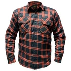 Frank Thomas Redwood Shirt Shacket Red Black