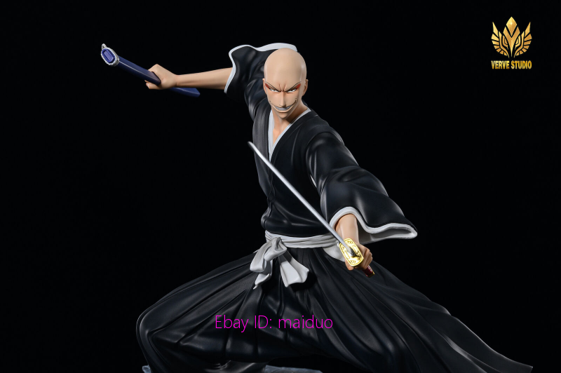 Bleach Madarame Ikkaku Verve Studio Resin Statue Regular ver