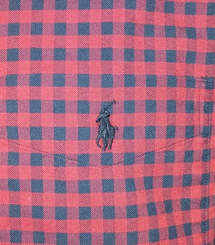 Camicia uomo Ralph Lauren vestibilità classica bottoni manica lunga quadri taglia L - Foto 2 di 4