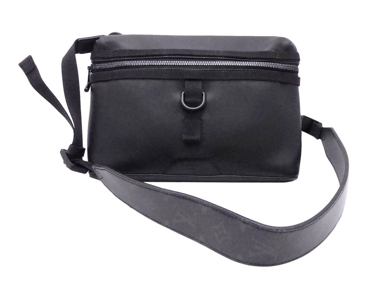Auth Louis Vuitton Dark Infinity Messenger PM Crossbody Bag M52176 