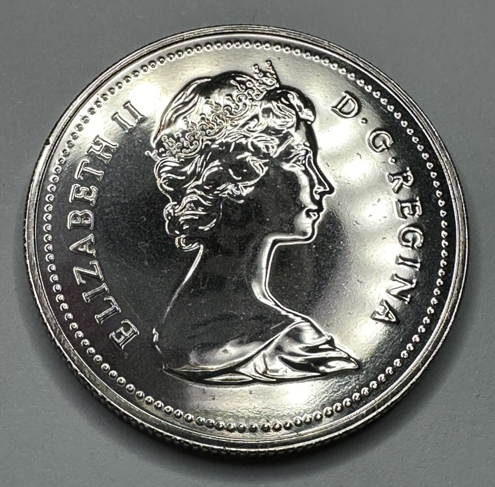 カナやん　ドルチェグスト 1981 Canadian Dollar Proof Like Coin from Mint Set. Uncirculated