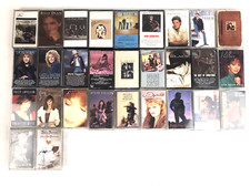 Vintage Cassette Tape Lot With 29 Tapes Country Some Christmas 60  s 70s 80s