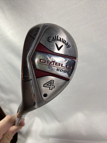 Callaway Diablo Edge 4 Hybrid 24 Deg Graphite Ladies Flex Left-Handed Golf - Picture 2 of 14