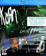 Korn - Live At Montreux  Blu-ray Disc, 2004 NEW Concert Performance, Widescreen 