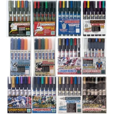 GSI Mr.Hobby Gundam Marker Sets