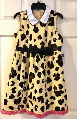 Robe Fille Harajuku Lovers Imprimé Animal - Taille XL 14/16, Neuve Avec étiquettes, Sans Manches