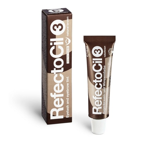 Refectocil Eyelash and Eyebrow Dye for Professional Tinting 15ml Natural Brown
