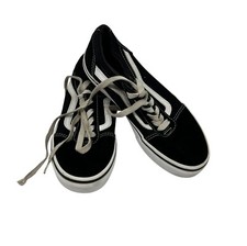 Vans Old Skool Classic Sneackers Size 3 Youth Unisex Black Low Top Casual Travel
