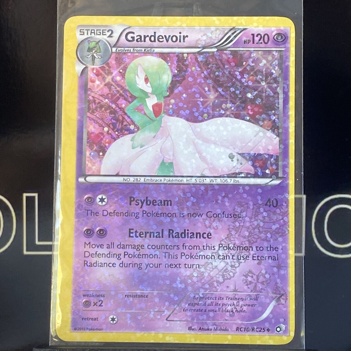 Card Gardevoir RC10/113 da coleção Legendary Treasures