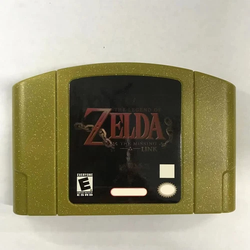 The Legend of Zelda The Missing Link - Gold Cartridge Tested Works