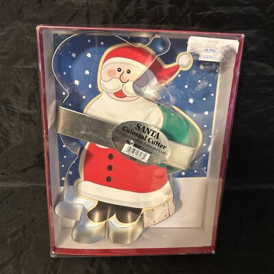 Vtg Fox Run Craftsman Colossal Santa Cookie Cutter 11 1/2  Christmas Extra Large