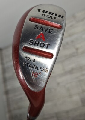 Turin Golf Save A Shot 17-4 Stainless 18° Strata-Flex Regular Low Torque Carbon