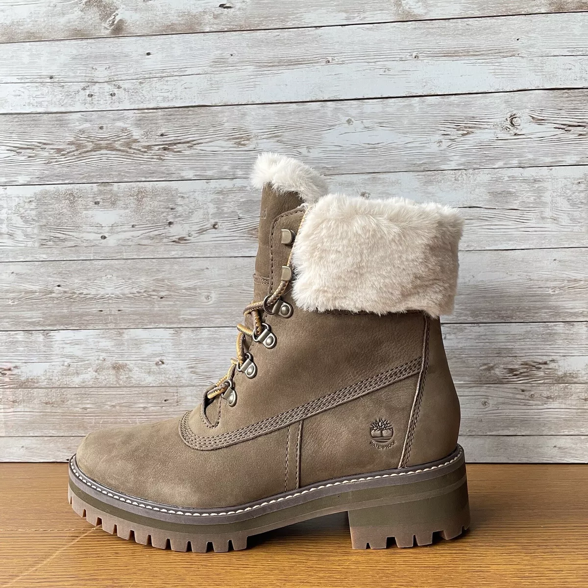 Timberland courmayeur valley shearling cheap saddle leather ankle boots