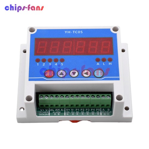 Digital Hall Sensor Tachometer 12-24V RPM Motor Speed Tester Meter RS485 Modbus - Picture 17 of 26
