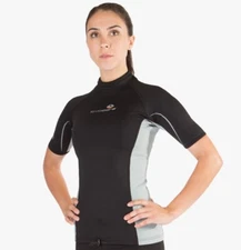 Lavacore Women's Short Sleeve Shirt, Size 2X-Small, Brand New, Scuba