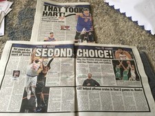 N.Y. POST-5/3/26-THAT TOOK HART!-SECOND CHOICE!KNICKS-NBA-folded/read