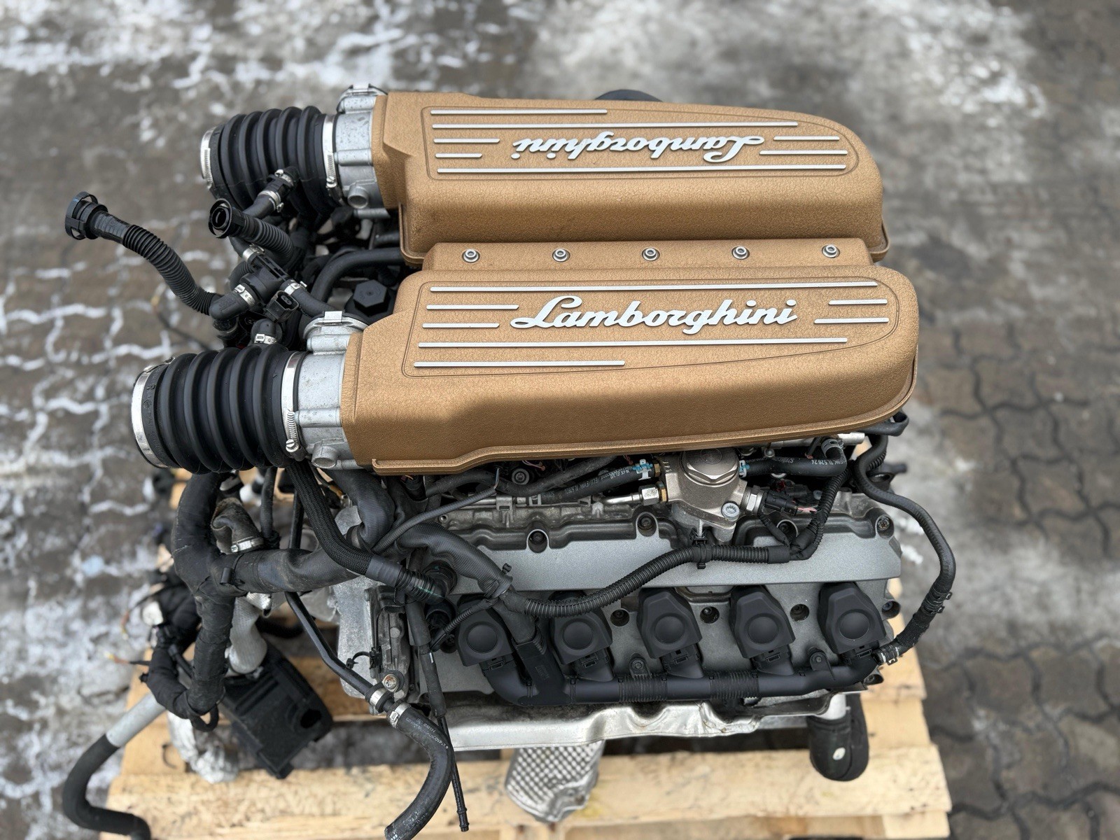 2018 640HP LAMBORGHINI HURACAN PERFORMANTE STO ENGINE V10 5.2 DGF LP640