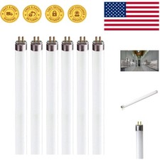 Under Cabinet F8T5 Fluorescent Bulbs - 12 Warm White, 420 Lumens Pack of 6