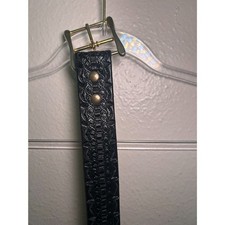 Black Leather Belt