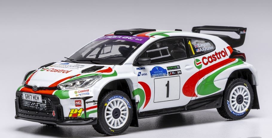 Miniature TOYOTA GR Yaris Rally2 IXOMODELS pour éviter les répliques sans détails