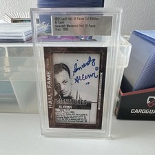 Leaf 2021 Hall of Fame Cut Signature Edition Al Cervi Autograph  