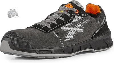 U-Power Mars S1PS ESD Work Safety Shoes Men Grey Black 43