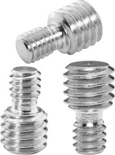 3PCS 3/8 inch Male to 1/4 inch Male Threaded Tripod Screw Adapter, 1/4 inch Male