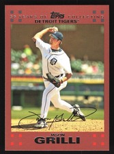 Jason Grilli Detroit Tigers 2007 Topps Copper #61 SN /56