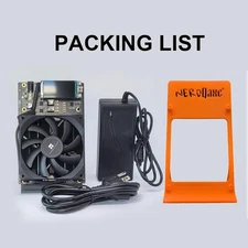 Bitcoins Miner NerdQaxe++ 4.8TH/s 4X BM1370 ASIC 2.4G WiFi 78W BTC Lottery Crypt