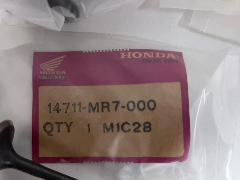 HONDA VFR750R RC30 1988-1990 INLET VALVE # 14711-MR7-000 OEM NEW (479)IR - Image 3 of 3