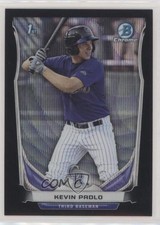 2014 Bowman Draft Chrome Black Wave Refractor Kevin Padlo #CDP123 7m3