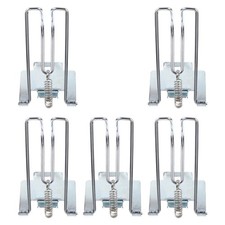 5 piezas clips de dinero con resorte soporte de efectivo de metal para inserto de cajón de caja registradora
