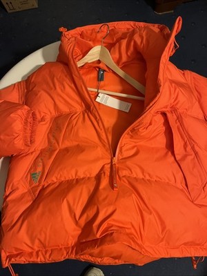 ADIDAS STELLA MCCARTNEY PUFFY Funktions- JACKE / WESTE GR.S/M, NEU ORANGE