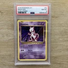 2016 Pokemon XY Evolutions Mewtwo Cracked Ice 51/108 PSA 8