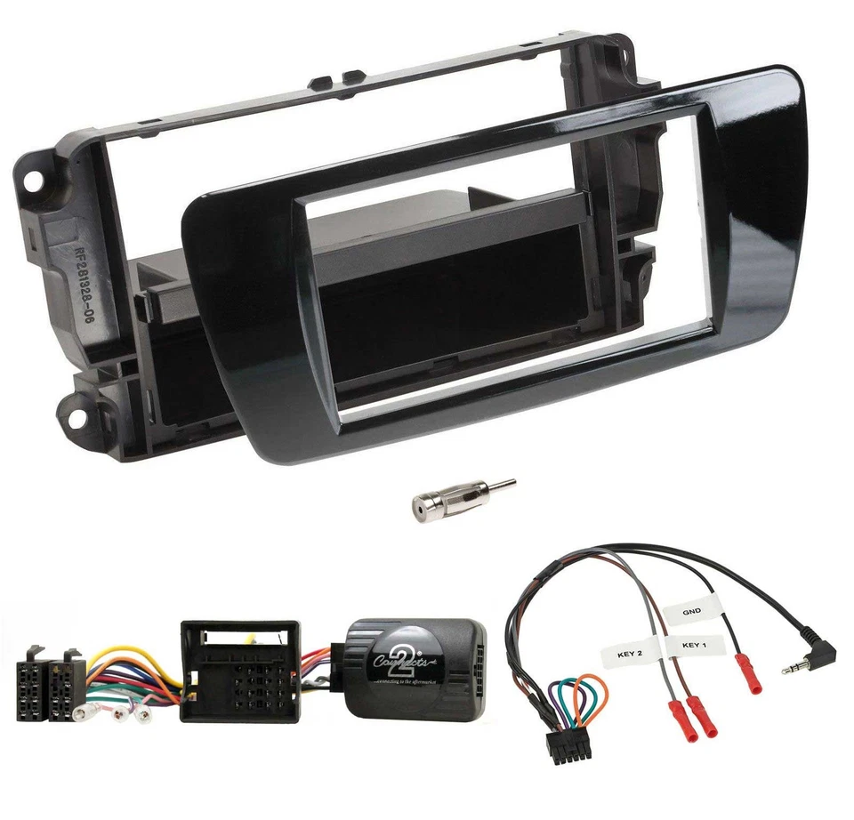 Pioneer Bluetooth USB Lenkrad DAB Autoradio für Seat Ibiza Klavierlack schwarz - Bild 3 von 4