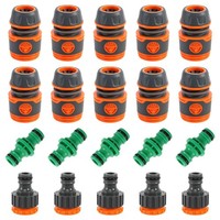 Schlauchanschluss Set Gartenschlauch Verbinder Adapter 20 Stk 1/2 Zoll