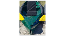 Foldable Kayak 10ft, 28lbs, 250 cap no seat - Dark Green FREE SHIPPING