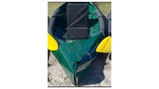 Foldable Kayak 10ft, 28lbs, 250 cap (no seat) - Dark Green FREE SHIPPING