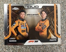 2025 Topps Chrome Formula 1 - F1 Duos Lando Norris, Oscar Piastri #166
