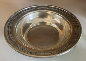Antique D.H. Sterling Silver Ornate Bowl Nuts Very Pretty